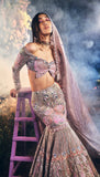 Shraddha Kapoor - Lilac mermaid cut Lehenga Set